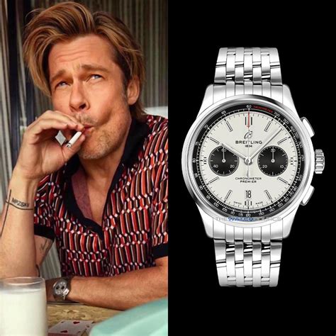 brad pitt's breitling